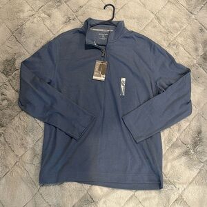 NWT| Geoffrey Beene Quarter Zip Sweater